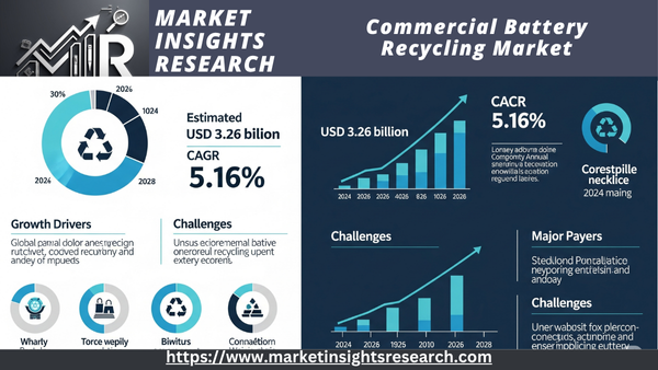 Commercial Battery Recycling Market