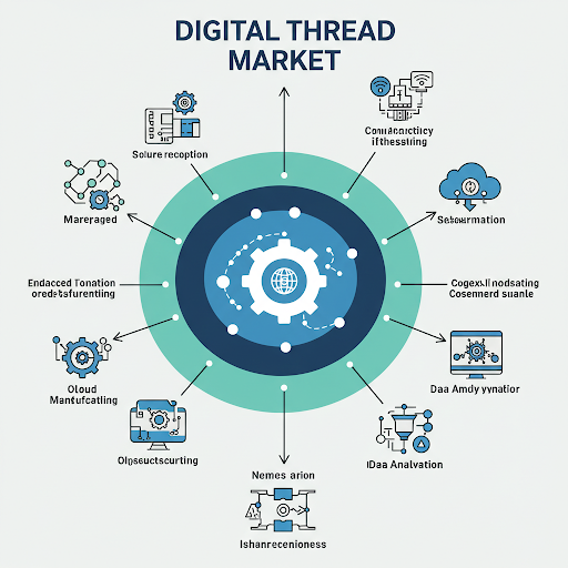 Digital Thread Market infographic