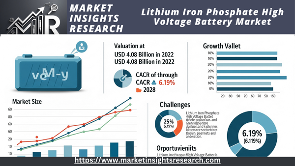 Lithium Iron Phosphate High Voltage Battery Market