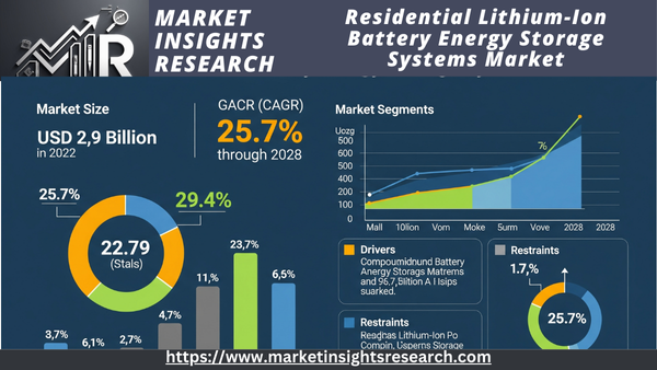 Residential Lithium-Ion Battery Energy Storage Systems Market