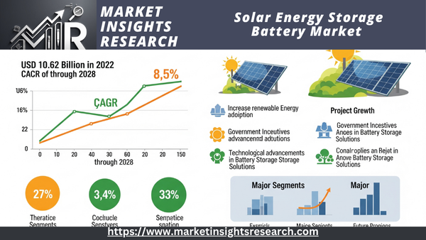solar energy storage battery market